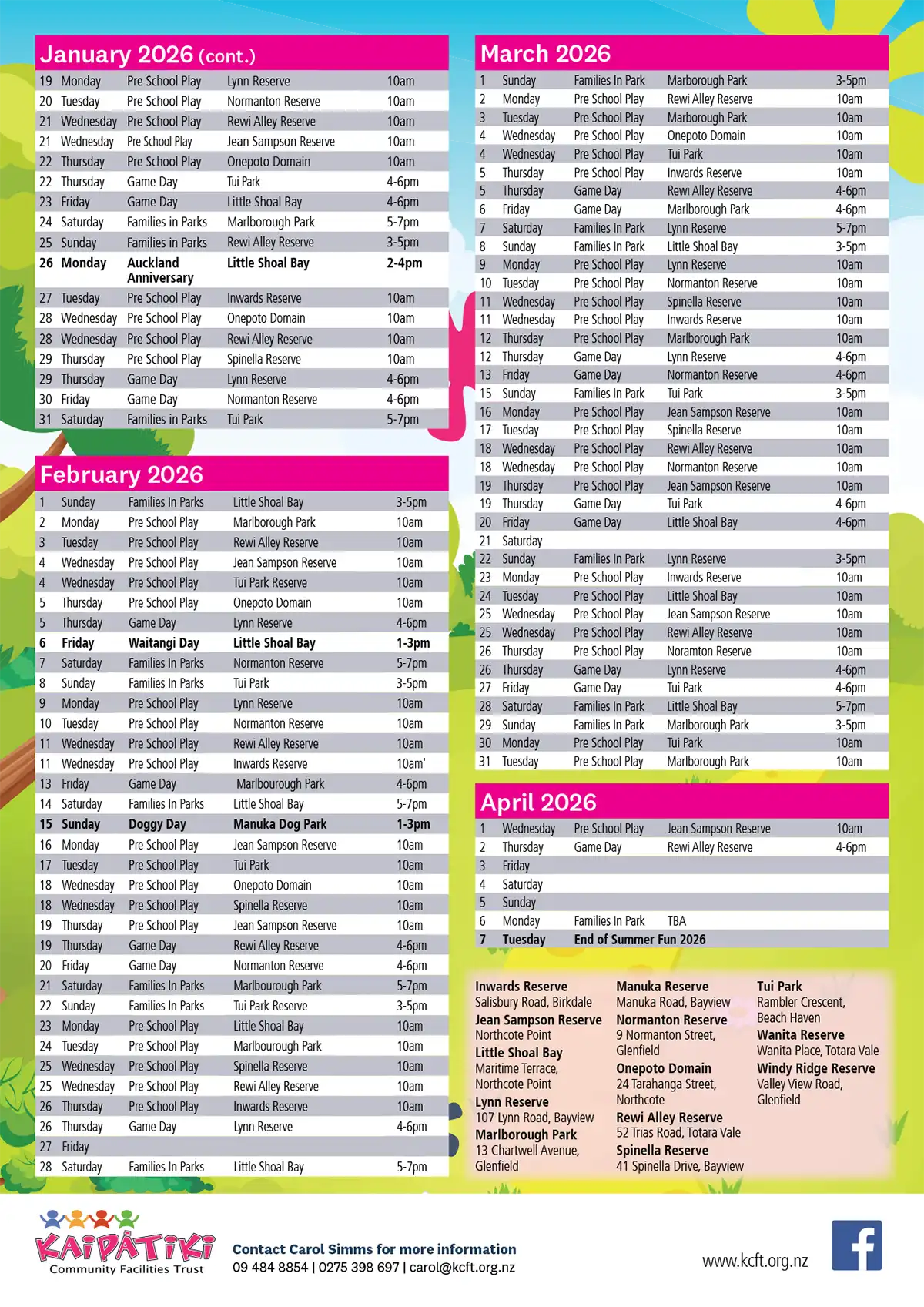 KAIPATIKI Summer Fun 2025-26_A4-2 KAIPATIKI Summer Fun 2025-26_A4-2