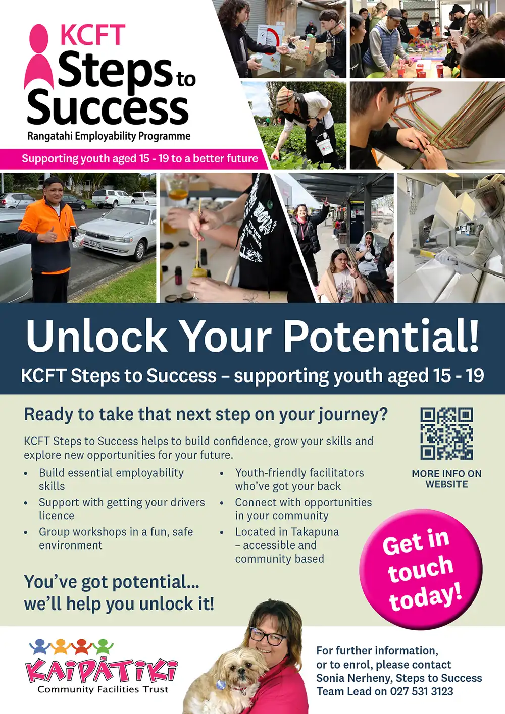 Steps to Success A4 Flyer Aug 2025