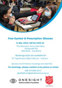 Free EYETEST & Prescripion GlassessGLENFIELD